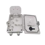 Waterproof FTTH 2core Fiber Optic Distribution Box SC/LC