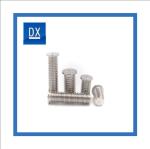 304 Stainless Steel Round Head Plain Threaded Weld Stud