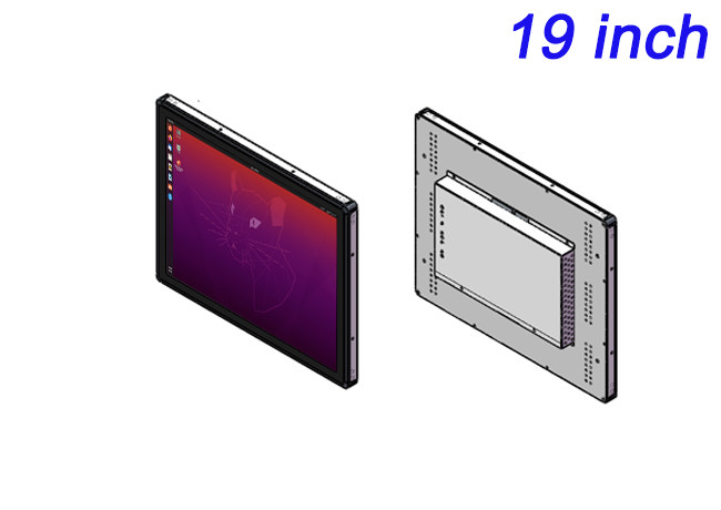 19-Inch Linux Embedded Screen for Security Monitoring, Factory Dashboards, Warehouse Systems, and Public Displays
