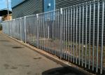 3 Rail Triple Pointed Steel Palisade Fencing Include Fixing