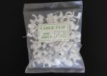 4mm-25mm Plastic Cable Clips For Indoor/ Outdoor Cable Management