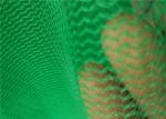 Dark Green Plastic Construction Fence ,Recycled HDPE / PE Building Safety Net