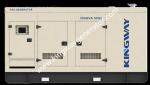 Silent 75KVA 60KW Biogas Powered Generator Set Weichai Yuchai Cummins Gas Engine