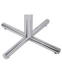 Outdoor Dining Stainless Steel Table Legs Shaped Customized For Bar / Pub Table