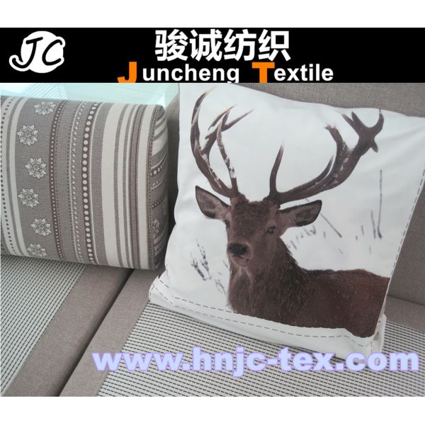 New lively moose pattern pillow new fabric for home textile and decoration