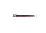 50mm Long 2 Pin 26 AWG 1.5mm Electrical Wire Harness