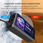 15W/10W/7.5W/5W Automatic Identification 220V AC E-Bike Battery Charger for 48V