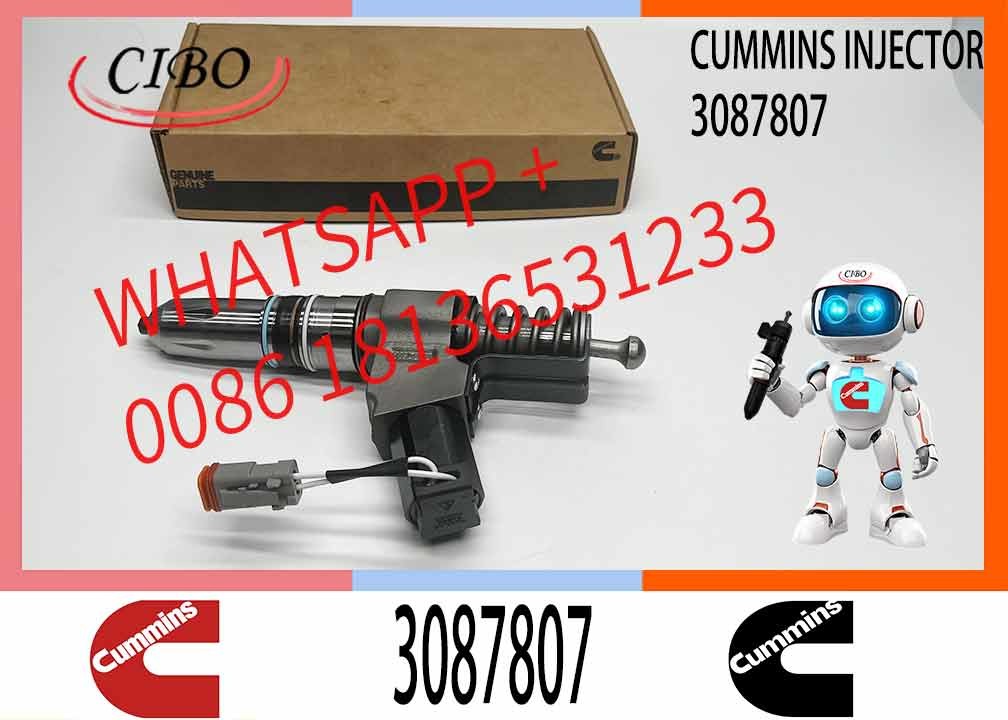 Common Rail Diesel Fuel Injector 3411764 3087733 3087807 For Cummins QSN14 N14