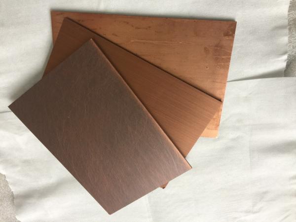 Quality Fireproof Copper Composite Panel 2000mm Length Heat Insulation For Roofing for sale