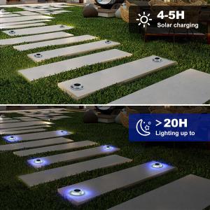 Wholesale Bule Or Cold White 3T Bearing 2V Voltage Solar Led Light / Solar Dock Light For Dock Decoration from china suppliers