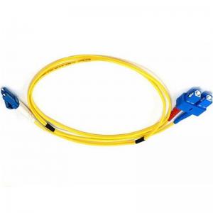 Wholesale 10M 2.0mm SC UPC Fibre Optic Patch Cable G657A1 LSZH Yellow from china suppliers