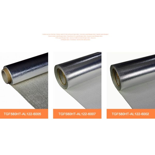 Thermal Insulation Cover Material: Aluminum Foil Laminated Fabric for Duct & Heat Resistant Curtain
