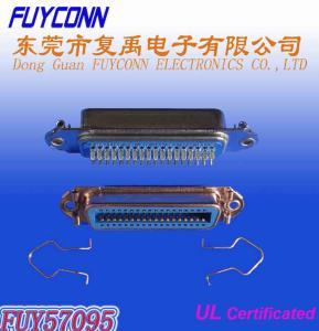 Wholesale 50 Pin Centronic Solder Receptacle Connector 25 Pairs with Spring Latches Certificated UL from china suppliers