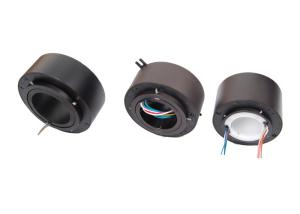 Wholesale 60mm ID Through Hole Slip Ring of 6 Circuits Transmitting 15A Per Wire from china suppliers