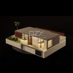 1/50 Villa Model ABS, Acrylic, Wood Materials Realistic Architecture Structural