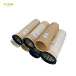 Air Filter 550GSM Polyester Oil & Water Repellent Filter Sleeves For Cement