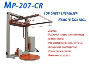 Wholesale Carriage Speed Vairable Semi Automatic Stretch Wrapper Dual Chain Structure Column from china suppliers