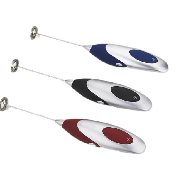Plastic Housing Electric Coffee Mixer Handheld Cappuccino Milk Frother With