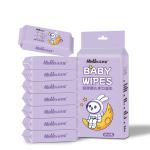 Portable Baby Wet Wipes Custom Wet Wipes Fragrance Free With Vitamin E / Xylitol
