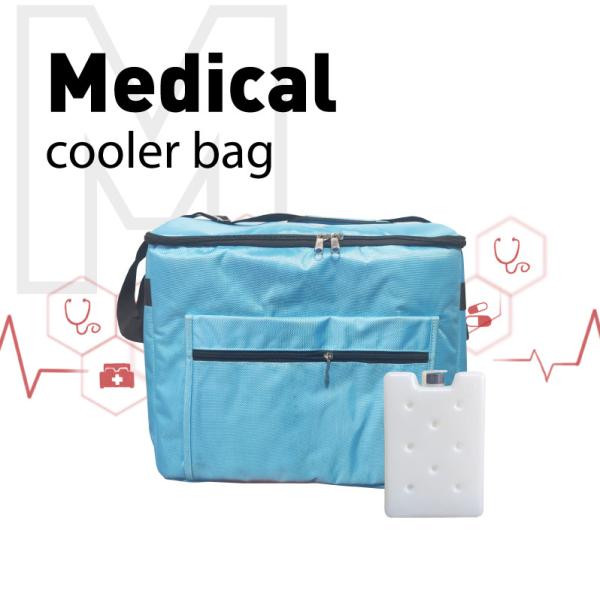 15L 33L Small Soft Cooler Medicine Cooler Bag With Shoulder Strap