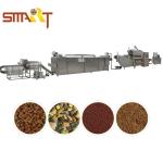 500kg Production Capacity Pet Food Making Machine Double Screw Extruder