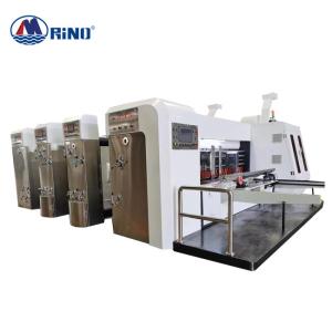 Wholesale Carton Box 2 Color Corrugated Flexo Printing Machine With Slotting Die Cutting from china suppliers