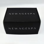 Colored Corrugated Mailer Boxes Small Black Corrugated Shoes Box For Shipping