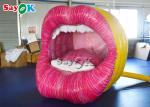 Tarpaulin Custom Inflatable Products Pub Music Party Inflatable Mouth Model