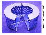 Copper suction filter for ballast tank B125H CB*623-80, copper suction filter