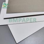 900gsm One Face Uncoated White Offset Cardboard Grey Back For Ring Binders