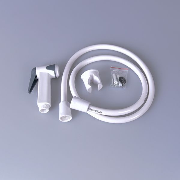 Indonesia popular ABS plastic jet shower all kings of color jet washer blister packing hose 1.2m length JK-3003