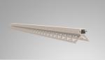 Customized Strip Light LED Plaster In Channel 41*28mm Embedded Drywall Gypsum