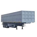 CIMC heavy duty leaf spring suspension 13.2 M 3 Axle Van Type Gooseneck Side
