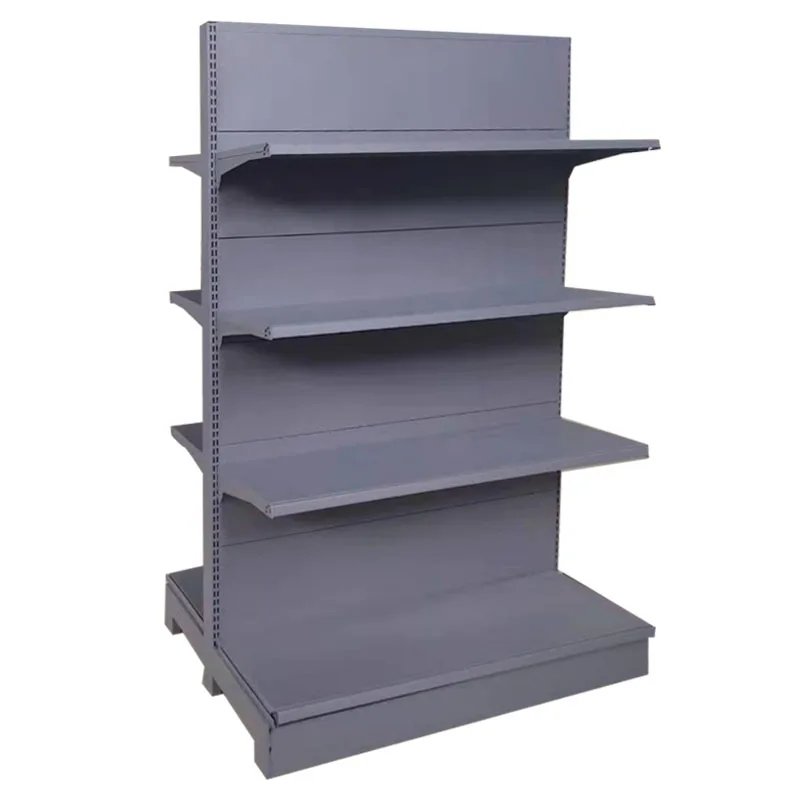 Factory Customized color size black retail shelving