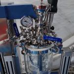 Laboratory 2-10L Cosmetic Emulsifier Mixer For Cream Rotor Stator