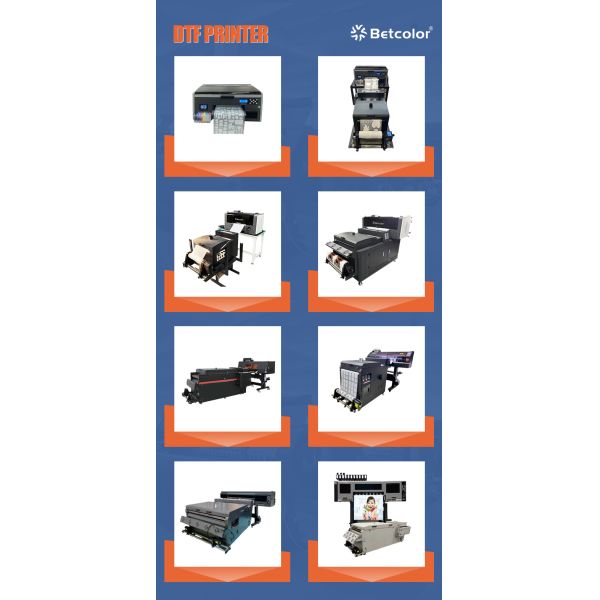 Eco-Friendly5 Head 120CM DTF Printer 1600A1/ 4720/I3200-A1 5-head PrinterReplaceable Printhead