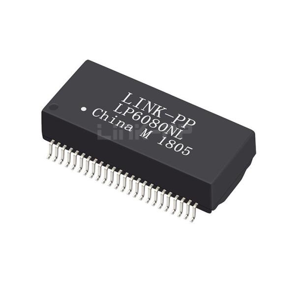 Pulse H6101NL Compatible LINK-PP LP6080NL 100/1000 Base-T Dual Port SMT 48 PIN