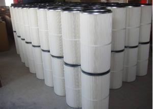 Wholesale Industry Dust Collector Cartridge Filter Cleaning With Pleated Filtration Fabric Medium from china suppliers