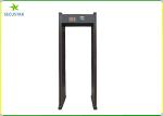 Waterproof Walk Through Gate Metal Detector Equipment 18 Zone For School Gates