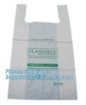 compostable cornstarch to protect the environment flat bags on roll for food