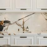 Custom North American Kitchen Furniture Classic Flat Pack Glossy Solid Wood