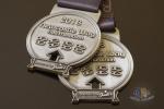 Trail Marathon Metal Award Medals Running And Racing Medallion With Ribbon