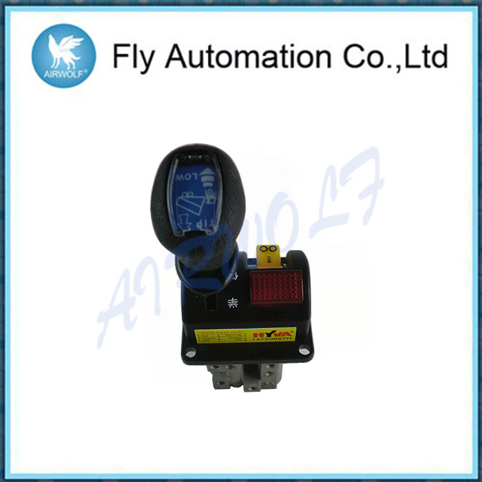 CE Standard Dump Truck Controls FLYQF34-A HYVA 14750667H With Oval Rubber Handle