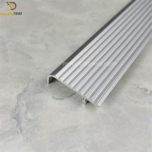 Wholesale Metal Trim Stair Nosing Tile Trim 2.5m 3m Length Stair Protector Silver from china suppliers