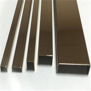 Wholesale Brushed Finish Black Stainless Steel Tile Trim 201 304 316 wall ceiling door frame from china suppliers