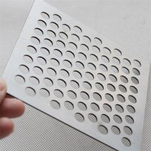 Wholesale Carbon Steel Round Hole Galvanized Perforated Metal Sheet 1000*2000mm from china suppliers