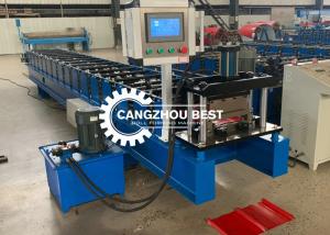Wholesale Standing Seam Panel GI Roofing Sheet Roll Forming Machine from china suppliers