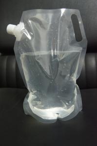Wholesale Colorful Printing Water Proof Stand up Packaging Bag With Corner Spout For Liguid from china suppliers