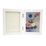 Everlasting Preserved Rose Gift Box Photo Frame Soft Touch Lasted For Long Time