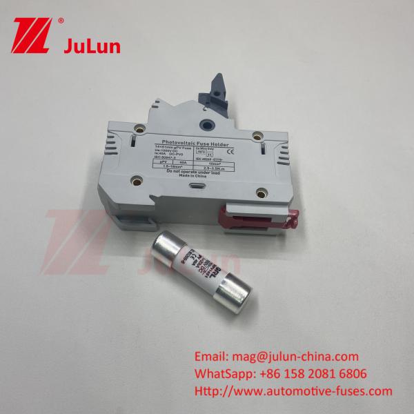 Solar Photovoltaic Inverter PV Fuse With Ceramic Body DIN Mount Dc Fuse 250a